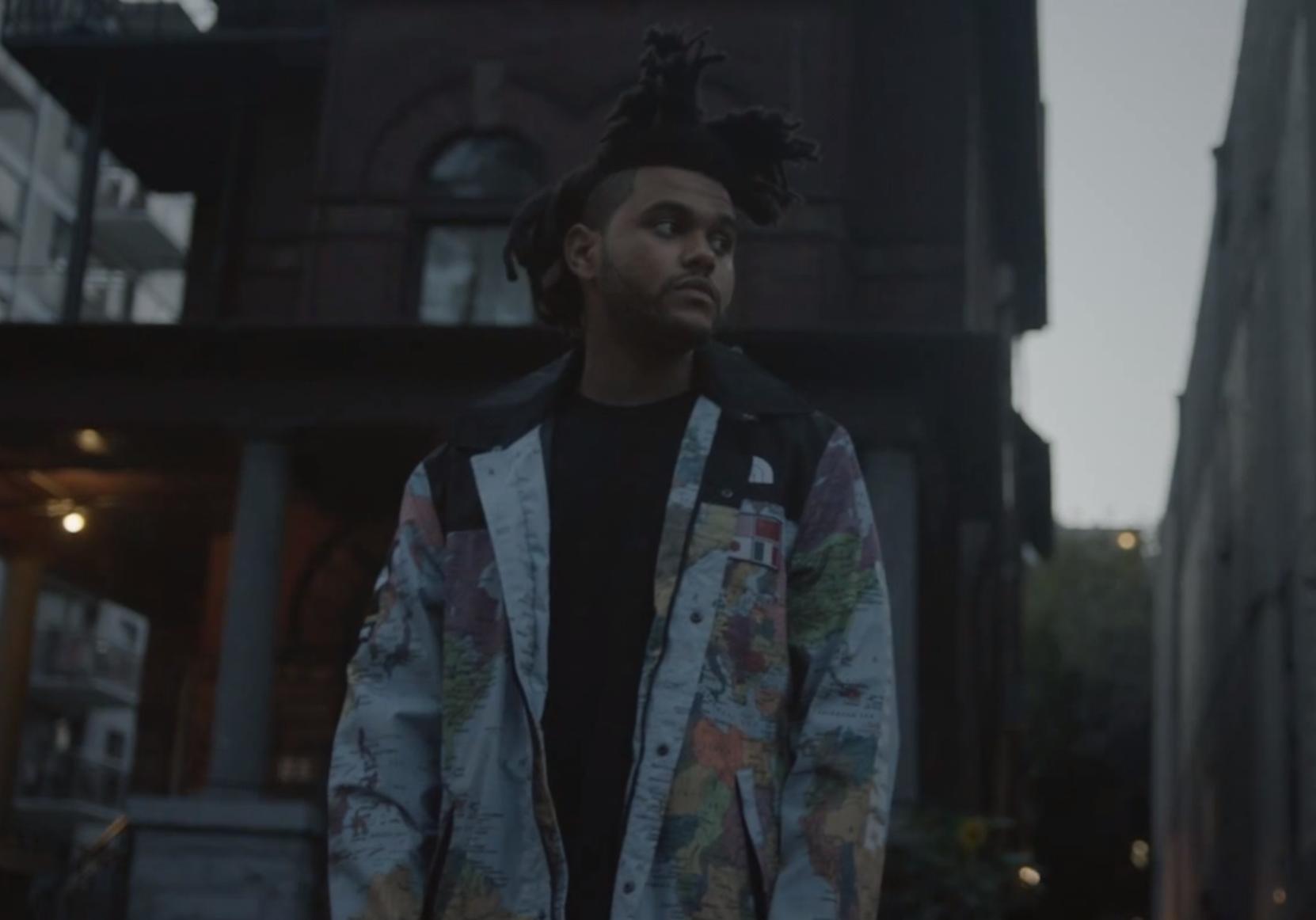 the weeknd supreme north face